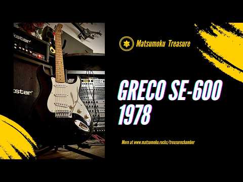 1978 GRECO SE-600B DEMO - YouTube