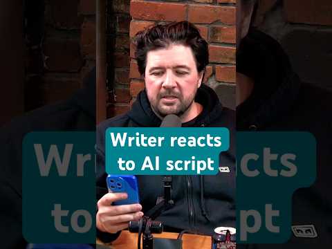 Writer reacts to AI script #shorts