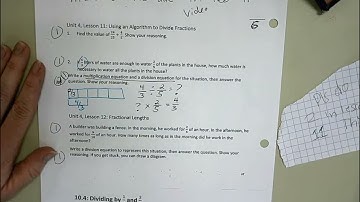Using a tape diagram and common denominator to divide fractions