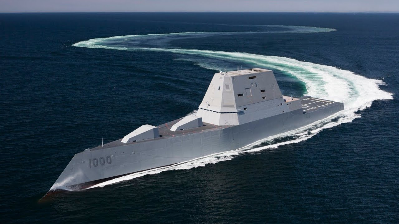 USS Zumwalt: The Stealth Destroyer Now Armed with Hypersonic Missiles