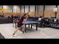 Donic piranja ox gameplay long pimples close to the table