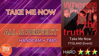 SuperStar FNC | Take Me Now (Hard) All S Perfect // Handcam + Taps screenshot 4