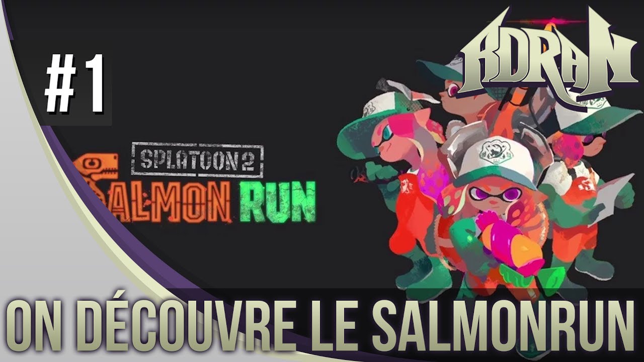 SPLATOON 2 - On découvre le Salmon Run!