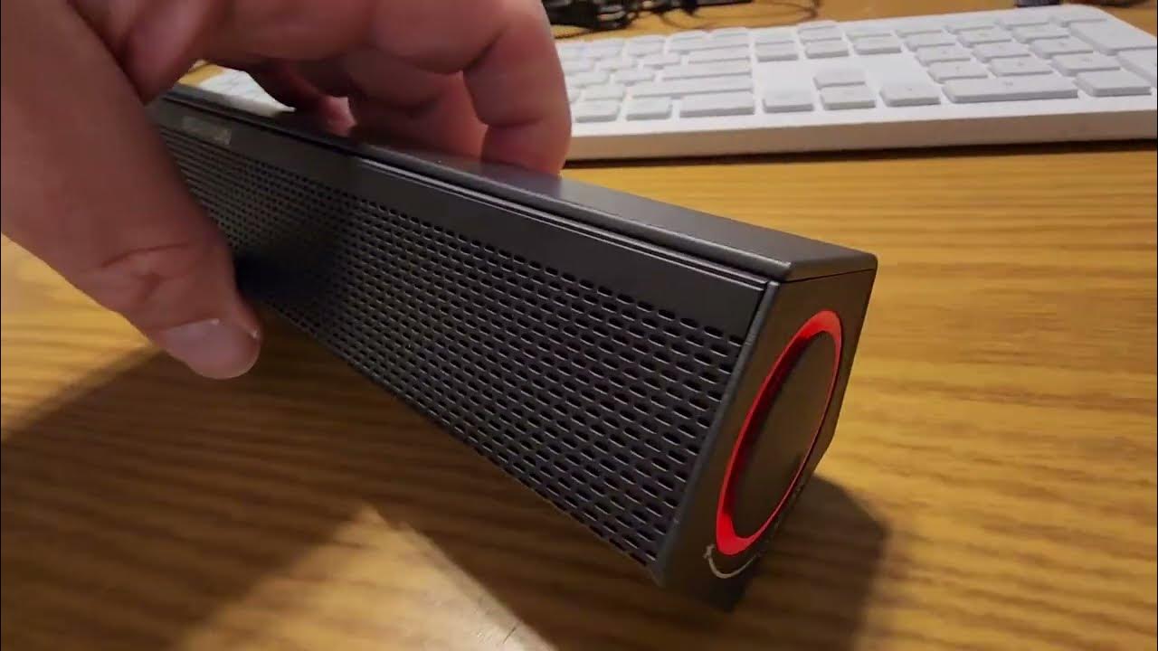 Sanyun SW010 Computer Speakers Review, Decent little soundbar wish it