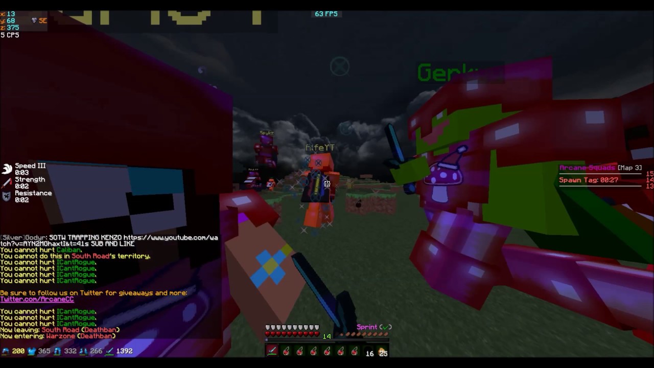 [Arcane Squads Map 3] Lets Play #1 ~ SOTW on Arcane :)