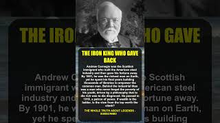 THE GUILT OF THE IRON KING Andrew Carnegie #AndrewCarnegie #SteelTitan #Philanthropy