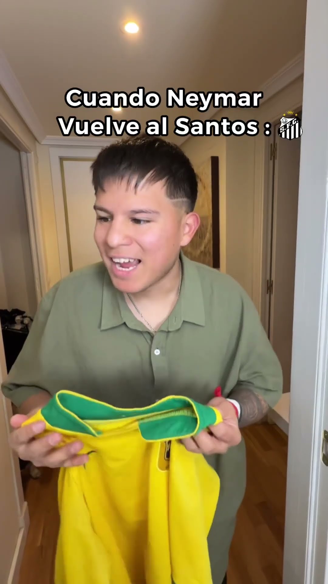 POV: Cuando Neymar Vuelve Al Santos ?? Paul Ferrer #short