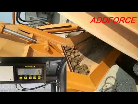 Self Loading Concrete Mixer ADDFORCE LT3500 Weighing System