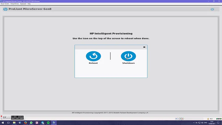 Install CentOS 7 on a HP Microserver Gen8 using B120i RAID controller