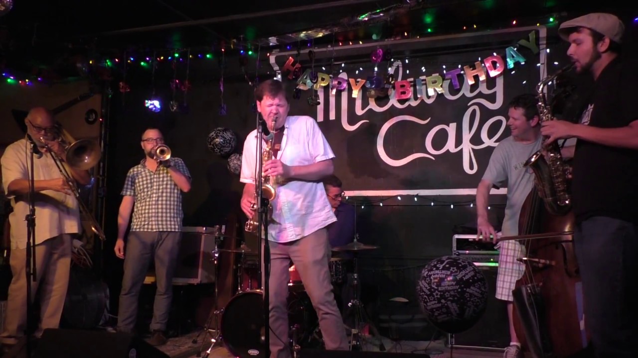 Jim Hobbs' Fully Celebrated with Taylor Ho Bynum, Bill Lowe, Jasper Hobbs @ Midway Cafe 7-12-17