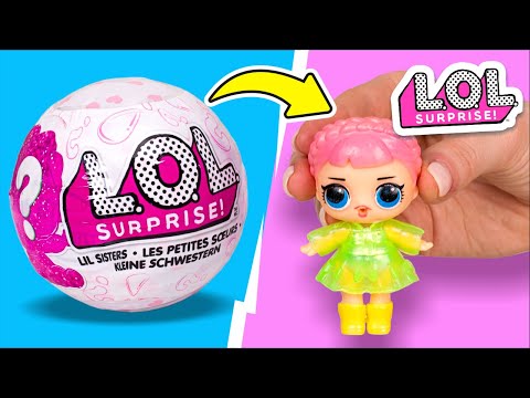 Video Đập Hộp Các Loại Búp Bê L.O.L. Giả - youtube