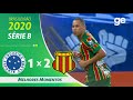 CRUZEIRO 1 X 2 SAMPAIO CORRÊA | MELHORES MOMENTOS | BRASILEIRÃO SÉRIE B 2020 | ge.globo