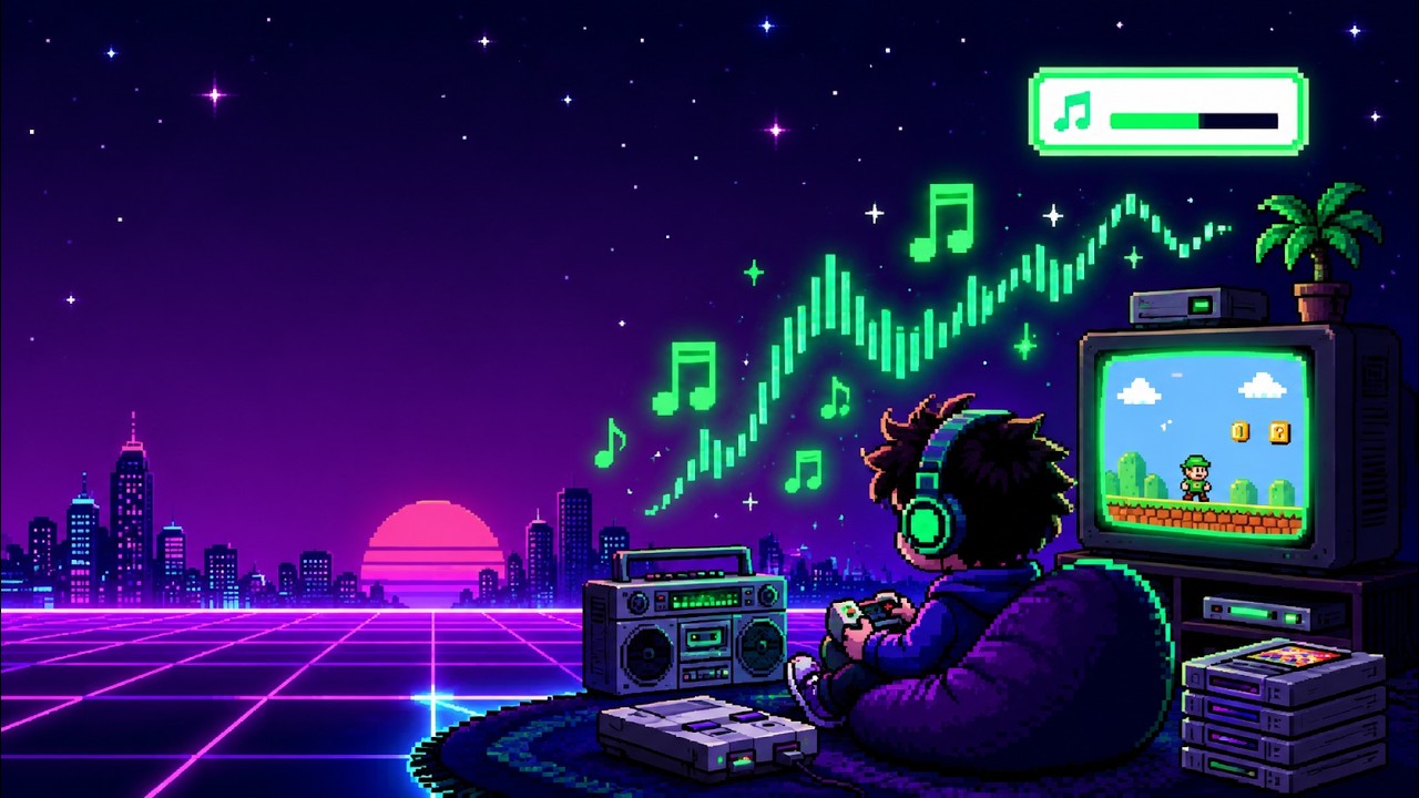 [BETA] 24/7 Video game music stream 🎮  for focus, study, chill, play