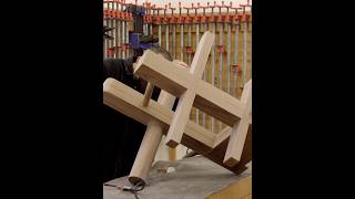 Base of tea table / Part 2 #furnituremaker   #woodworking #木工 #handcrafted