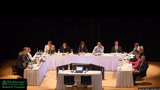2019 06 25 WCC Board of Trustees monthly meeting