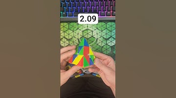 Pyraminx Solve of the Day 7/18 - 2.09 #rubikscube #pyraminx #cubing #speedcubing #puzzle #shorts