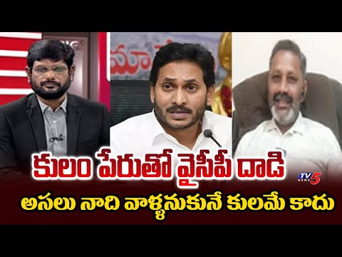 Chemical Engineer MALLIK PARUCHURI Strong Counter To YCP Over Caste Politics || TV5 News - TV5NEWS