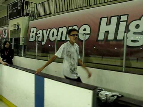 Angel Roman Dancing in BHS Ice Rink Part 1