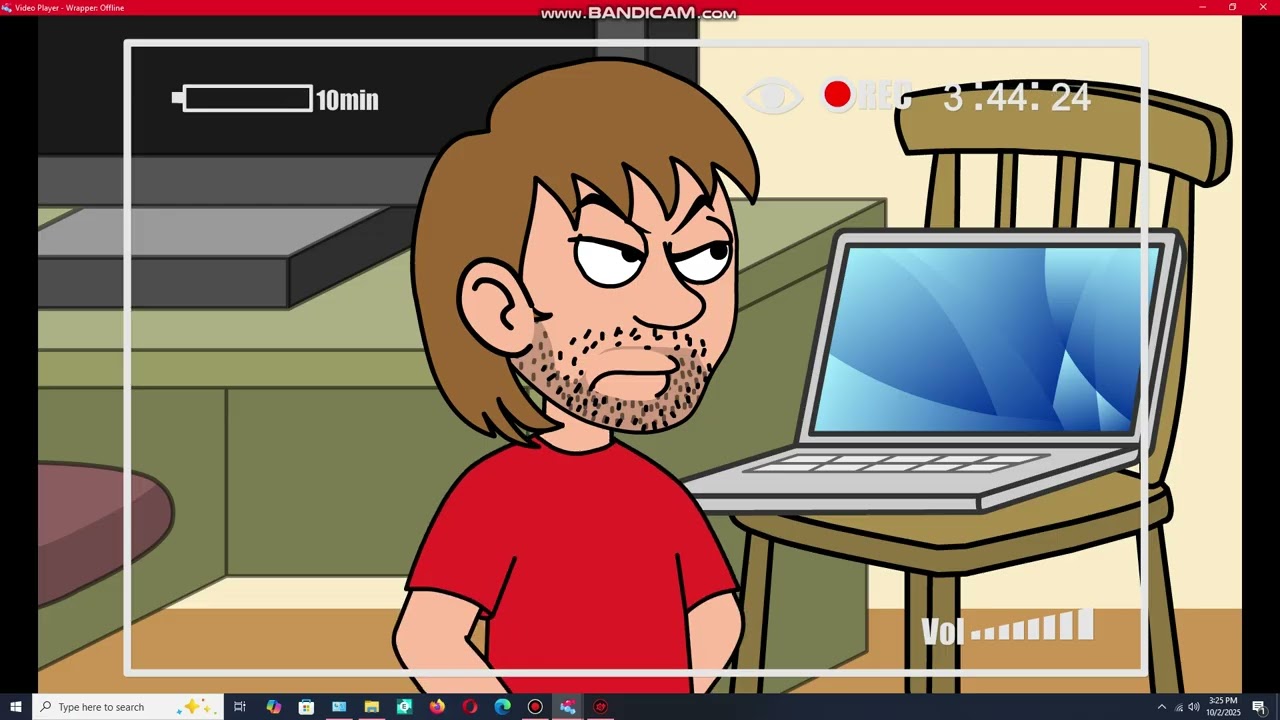 GoAnimate - McJuggerNuggets - Папа-психопат сносит игровую комнату 