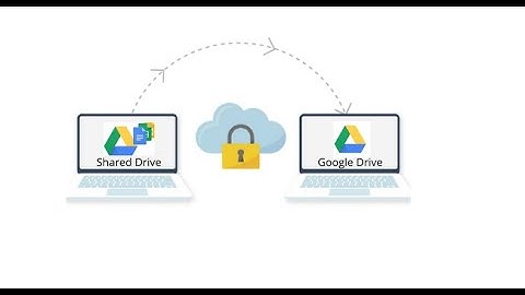 Transfer files from Google Shared Drive to Google Drive