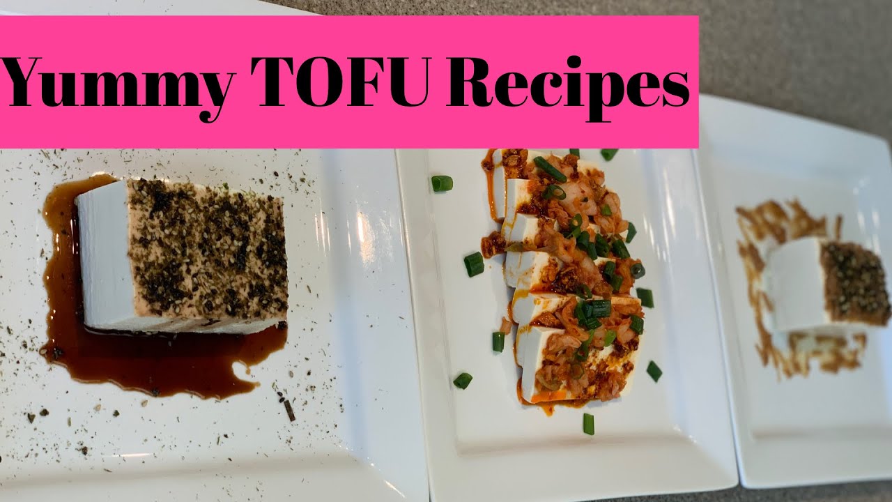 3 HEALTHY TOFU RECIPES | Sally Funakoshi