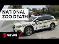 National Zoo in Canberra closed after stabbing death of 29-year-old staff member | 7 News Australia