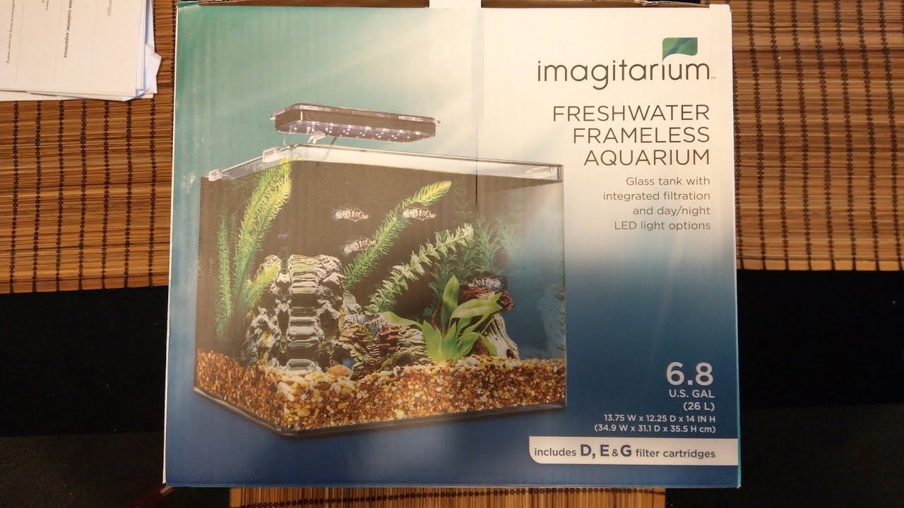 imagitarium freshwater aquarium 2.2