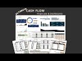 Small Business Cashflow | Automated Cash Flow Spreadsheet Template