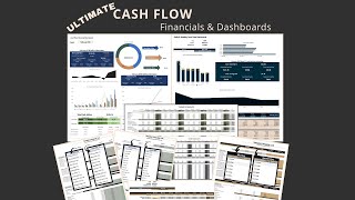 Small Business Cashflow | Automated Cash Flow Spreadsheet Template