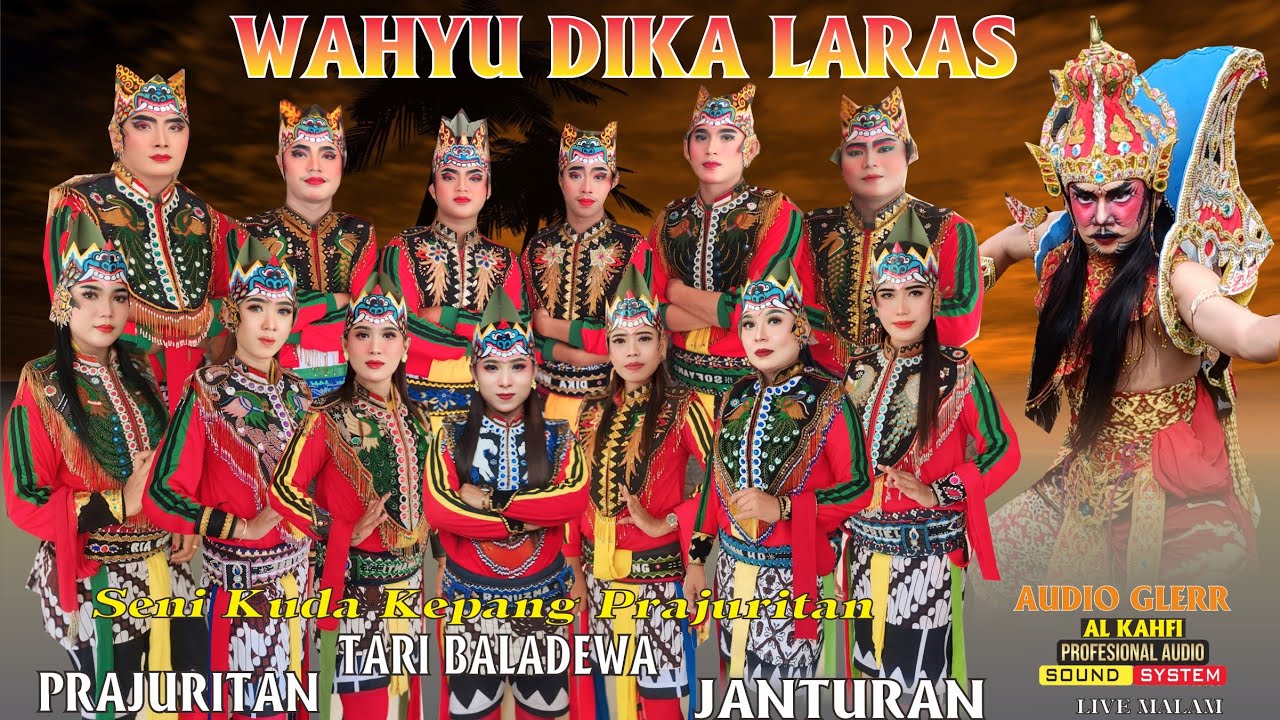 PAGELARAN SENI KUDA KEPANG PRAJURITAN-WAHYU DIKA LARAS-LIVE BALAIDESA RUNGKANG MALAM//VIDEO FULL