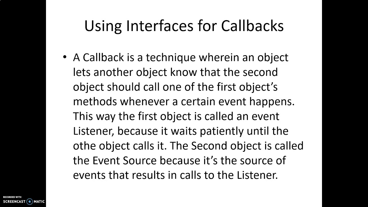 Jar packages and interfaces - YouTube