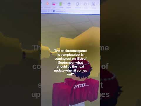 Gameplay of my Roblox game #roblox #robloxedit #newgameinroblox #soon #shorts #backrooms #goviral ￼
