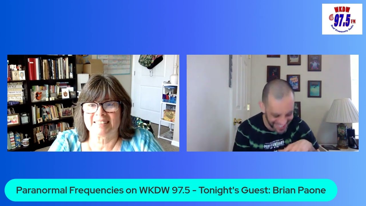 Paranormal Frequencies and Beyond Podcast w/ author, Brian Paone!