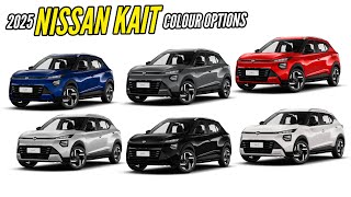 New Nissan Kait Colors  All Options  Images  Autobics