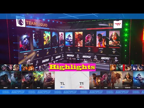 T1 VS TEAM LIQUID GAME 3/MD3 | EWC 2024 | Highlights