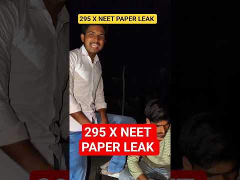 295 X NEET PAPER LEAK #295 #sidhumoosewala #motivation #trending #viral #shorts #song