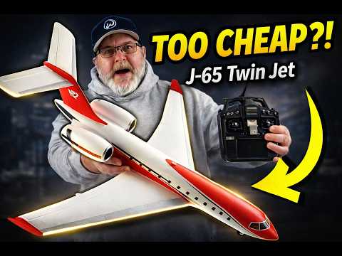 XFly's NEW J-65 Twin 40mm EDF Jet- Unboxing —The Most Perfectly Sized Jet?