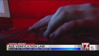 Ruling on age verification law could impact NC