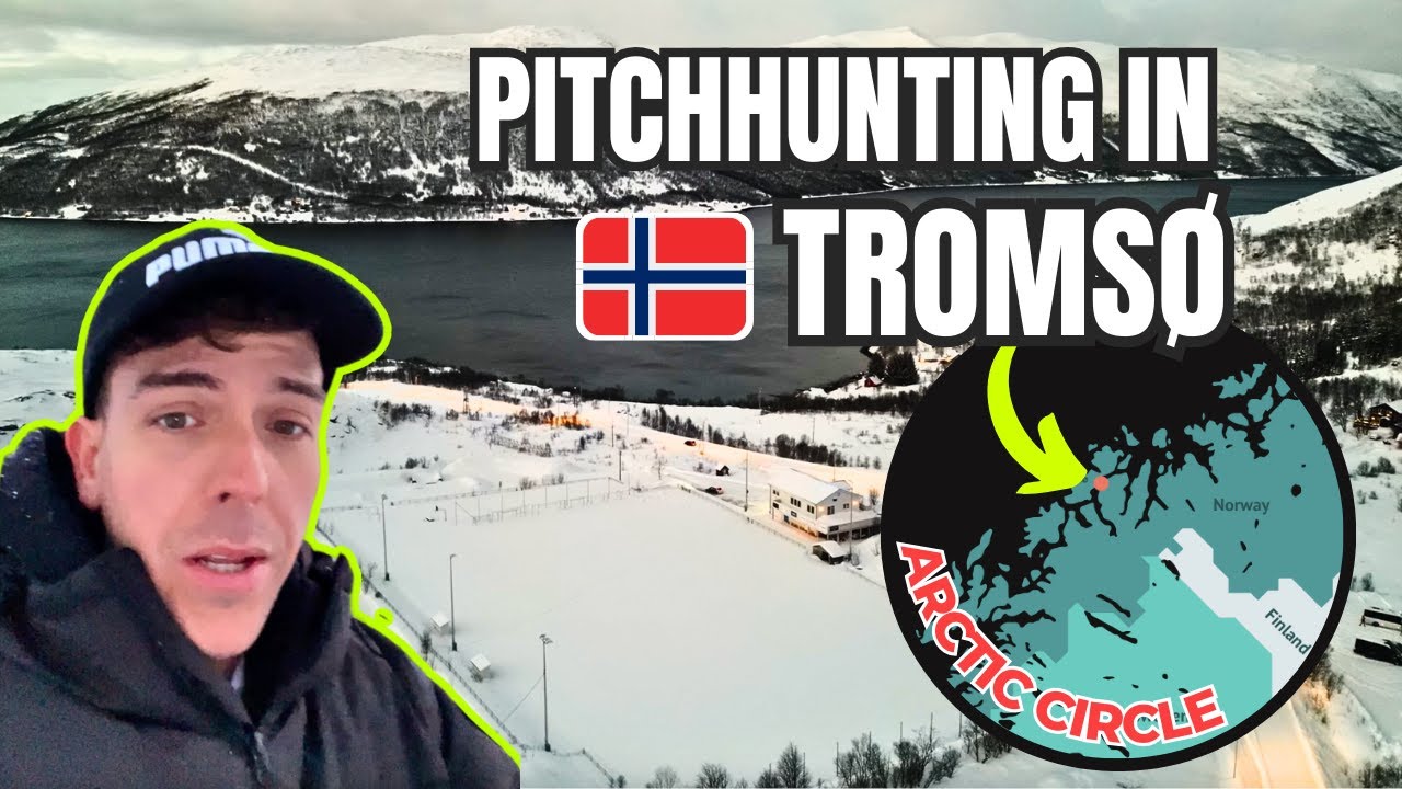 I Visited the WILDEST Football Pitches on Norway's ARCTIC CIRCLE!!!