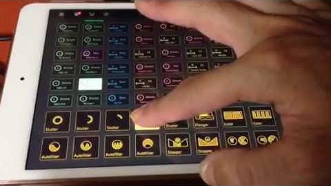 Novation Launchpad for iOS - iPad Performance