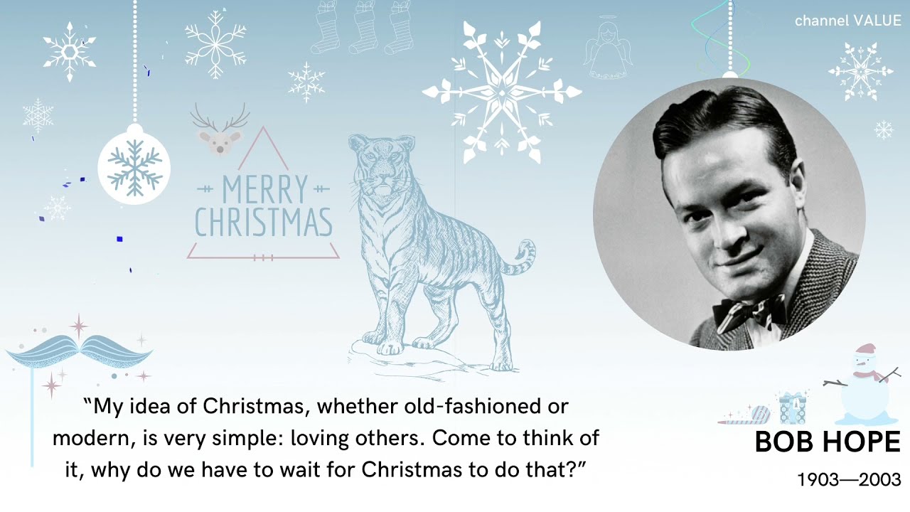10 quotes of great famous people about Christmas  🐅✨🎄🎅🏼❄️
