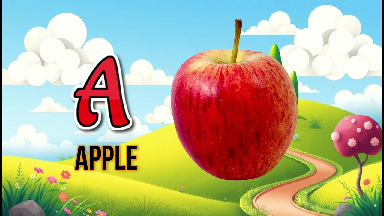 ABC Song for Kids | A for Apple & Fun Alphabet Song with Cute ...