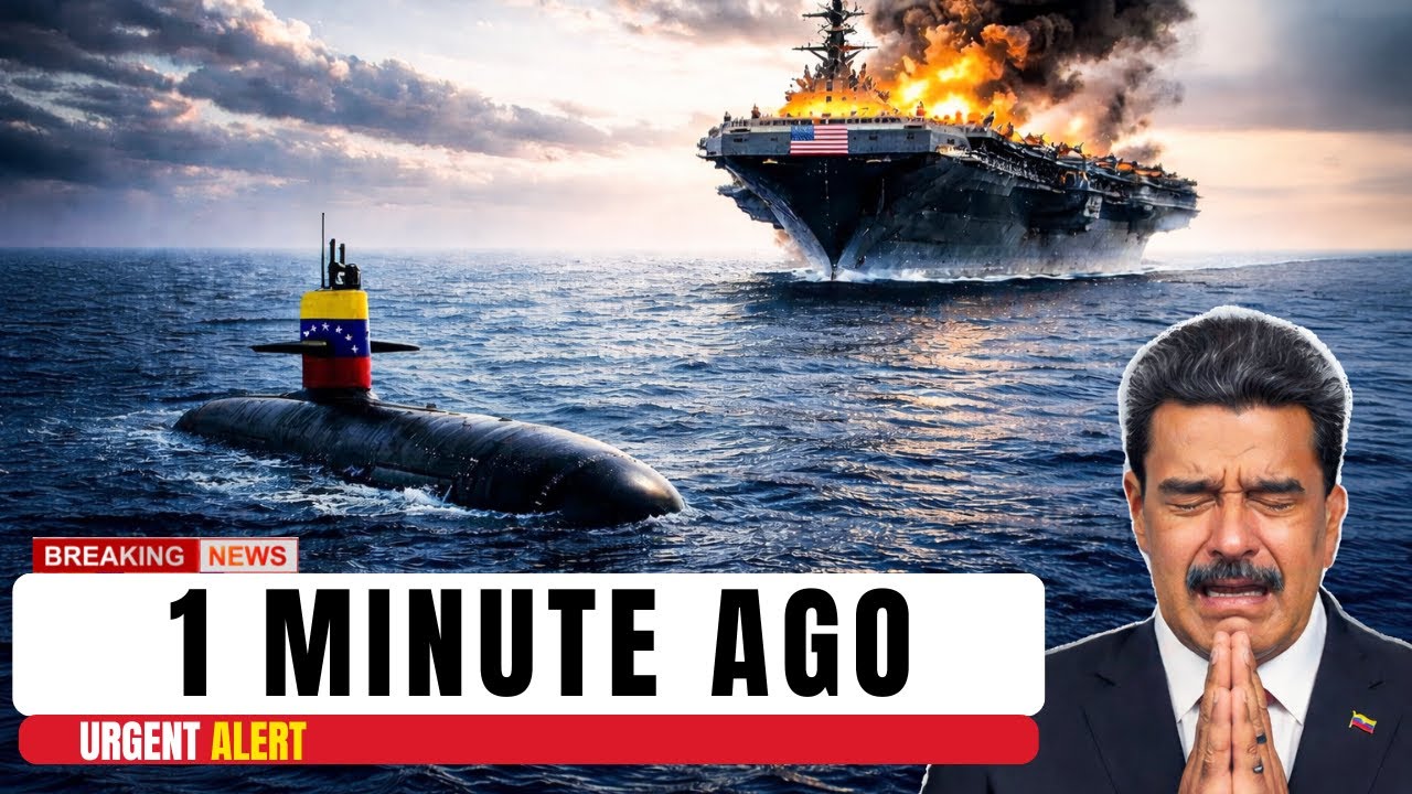Venezuela’s Submarine Locked Onto USS George Washington — The Final 90 Seconds No One Expected