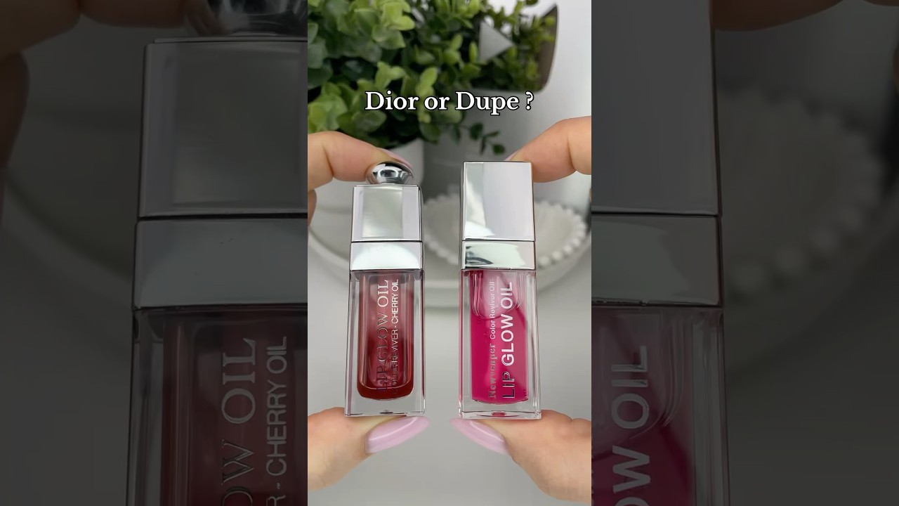 Dior or Dupe? Shein Lip Oil Fake Review 💄✨ 