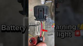 Toyota Corolla 3 pin alternator wiring pinout Diagram more Best video see in my channel #alternator