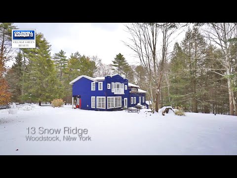 13 Snow Ridge, Woodstock, NY home video tour
