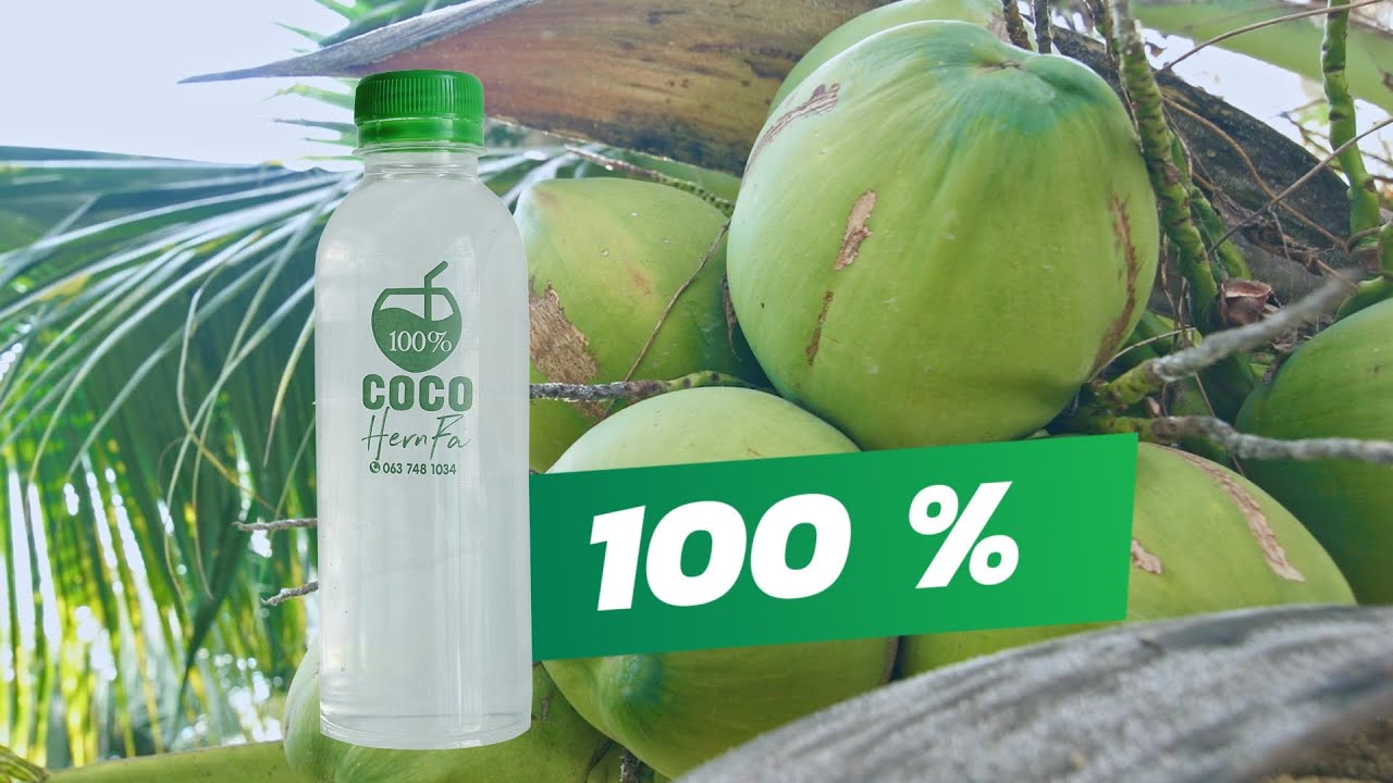 น้ำมะพร้าว 100%  โคโค่ เหินฟ้า ( CoCo HernFa )
