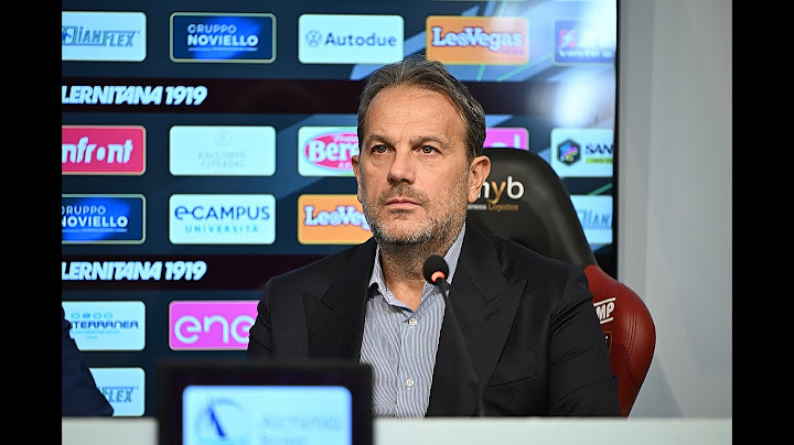Conferenza Stampa di presentazione Direttore Daniele Faggiano