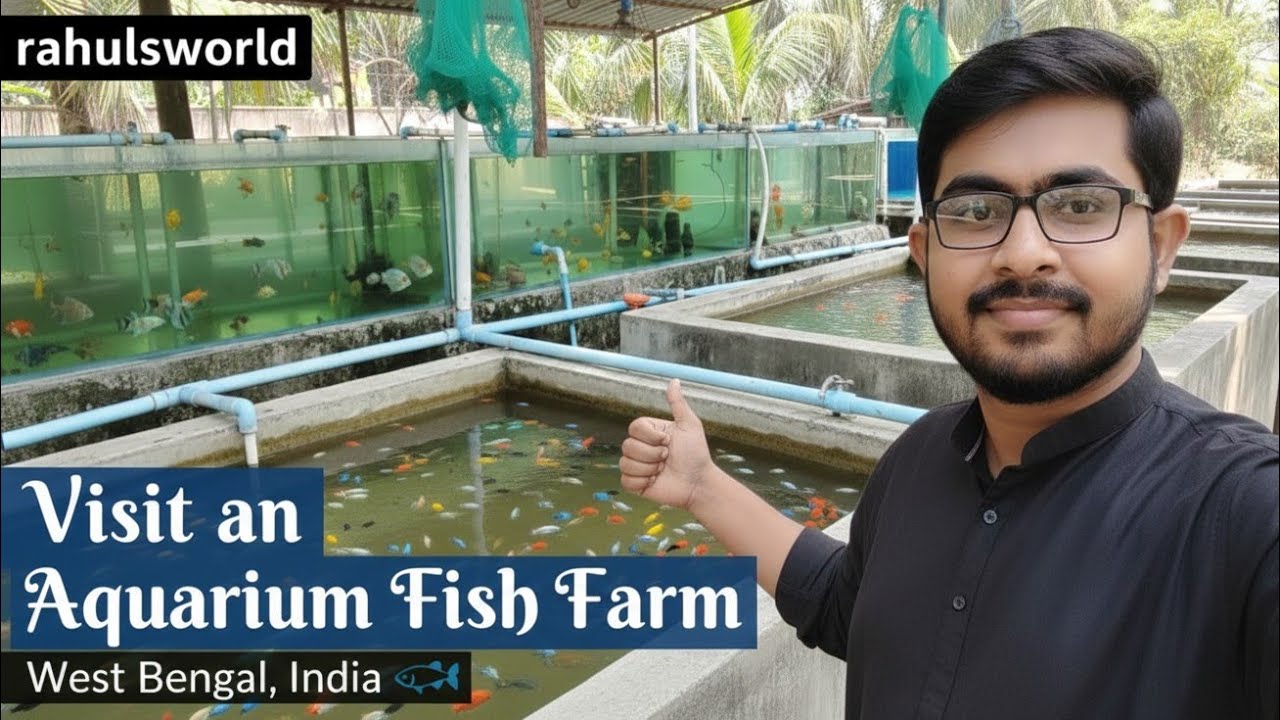 Amazing Aquarium Fish Farm Visit at murshidabad  🐠 | Behind the Scenes Fish Breeding & Care
