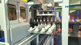 4 cavity standard , preform mold to bottle Fully automatic PET blow molding machine